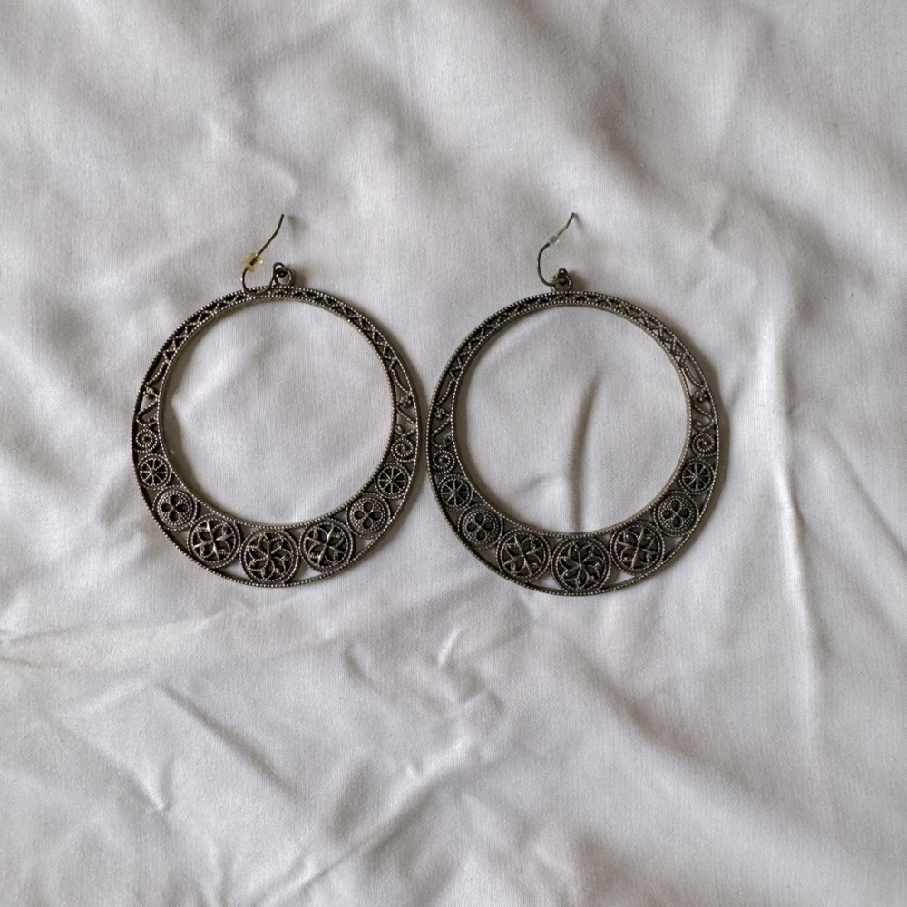 Hoop earrings